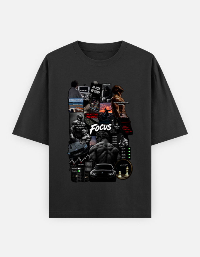 FOCUS — Discipline Creates Freedom T-Shirt alternate view