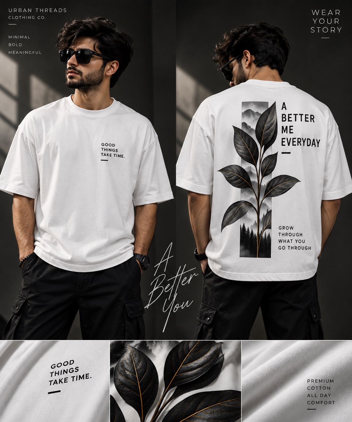 MISAGA A Better Me Oversized T-Shirt