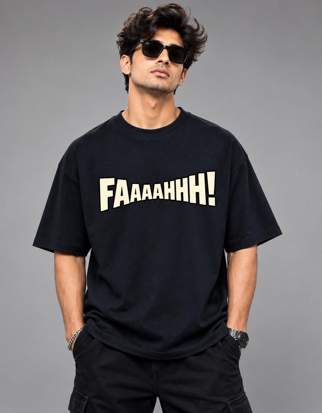 MISAGA FAAAHHH! Oversized T-Shirt