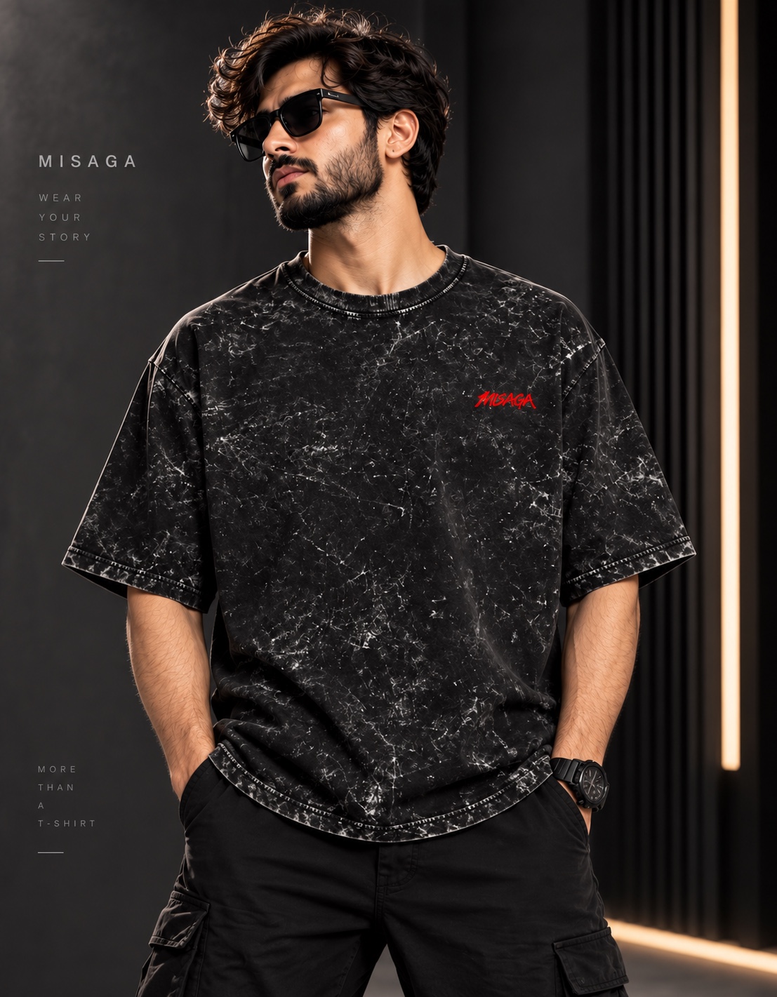 MISAGA No Limits Oversized T-Shirt alternate view
